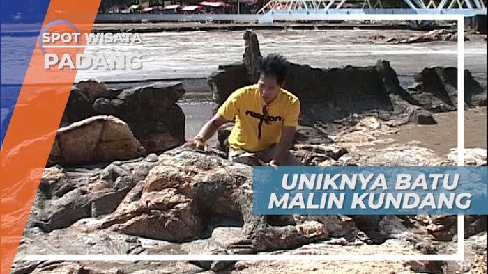 Melihat Dari Dekat Batu Malin Kundang yang Melegenda di Padang