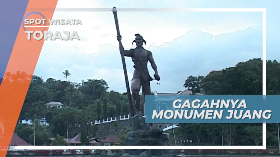 Gagahnya Monumen Juang, Kisah Perlawanan Pahlawan Melawan Penjajah di Toraja