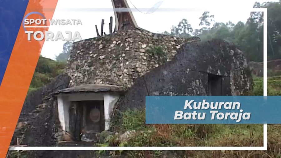 Berbentuk Seperti Mata Manusia, Kubur Batu Lokomata Tana Toraja Sulawesi Selatan