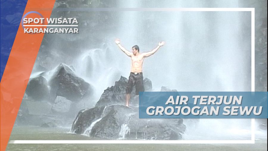 Air Terjun Grojogan Sewu Tawangmangu Jawa Tengah 
