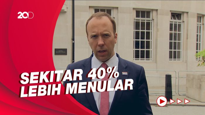 Menkes Inggris Sebut Varian Corona Delta Lebih Menular 