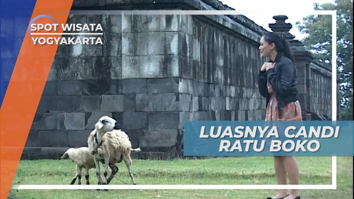 Berkeliling di Candi Ratu Boko Sleman Yogyakarta