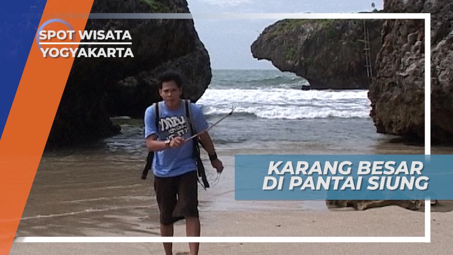 Pantai Siung Yogyakarta, Namanya Berasal Dari Karang Laut Besar 