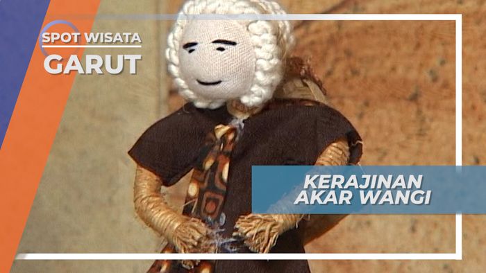 Akar Wangi, Kerajinan Unik yang Memiliki Aroma Khas Garut