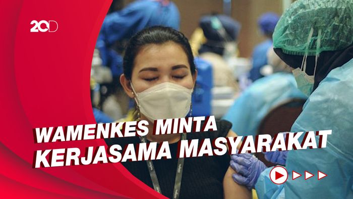 Vaksinasi Tahap 3 Diharapkan Capai Target 1 Juta Suntik per Hari