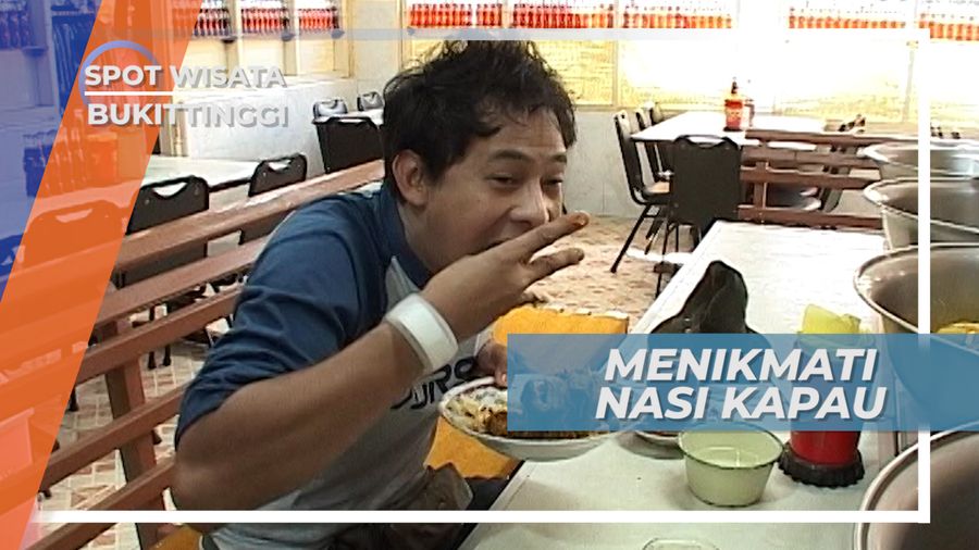 Nasi Kapau Pasar Ateh Bukittinggi, Berkuliner Nikmat Melalui 40 Anak Tangga