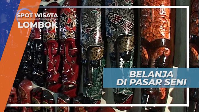 Pasar Seni Senggigi, Tempat Mencari Barang-barang Unik Khas Lombok 