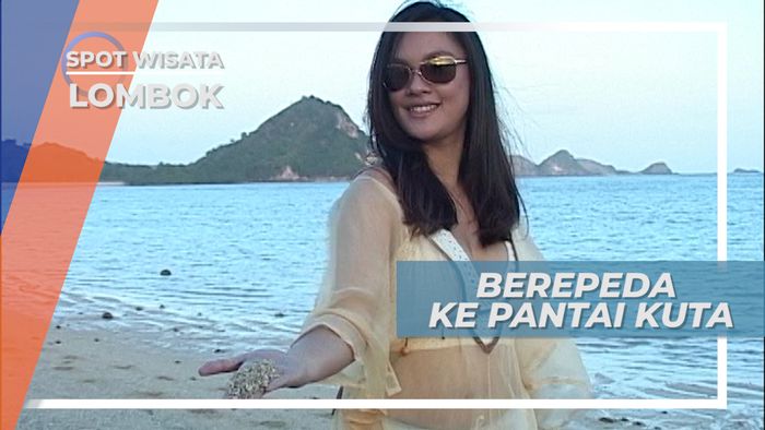 Bersepeda Santai Menyusuri Pantai Kuta Lombok