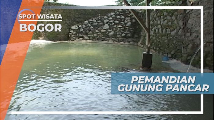 Pemandian Air Panas Alami di Gunung Pancar, Bogor
