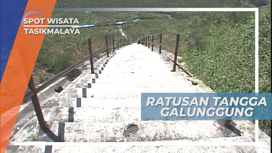 Ratusan Tangga Galunggung, Kemudaan Mencapai Dataran Tinggi Tasikmalaya