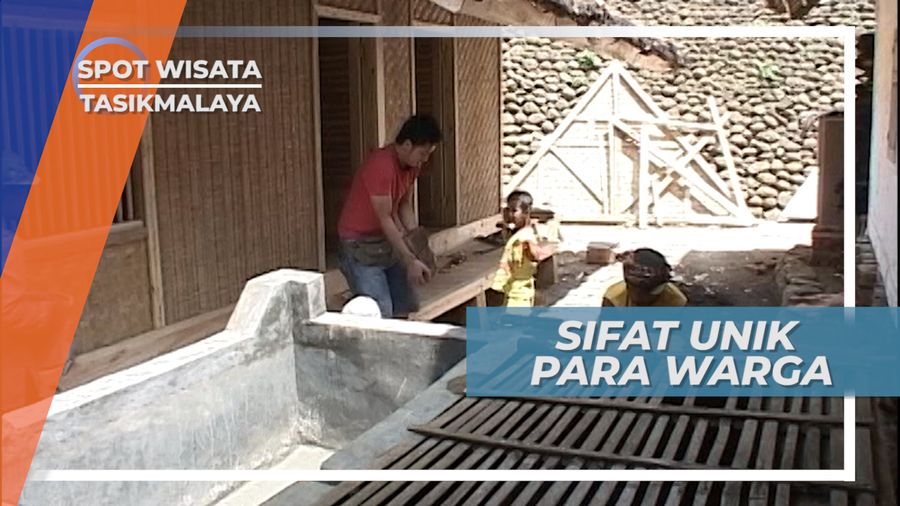 Tata Letak Rumah Kampung Naga, Menghadap Utara Selatan Tasikmalaya