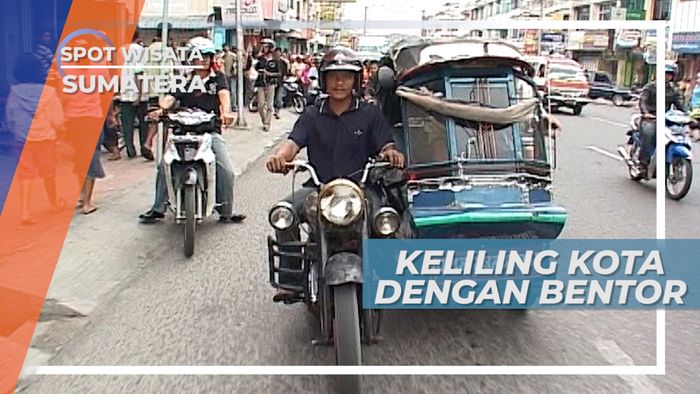  Keliling Kota Pematang Siantar Dengan Bentor, Sumatera