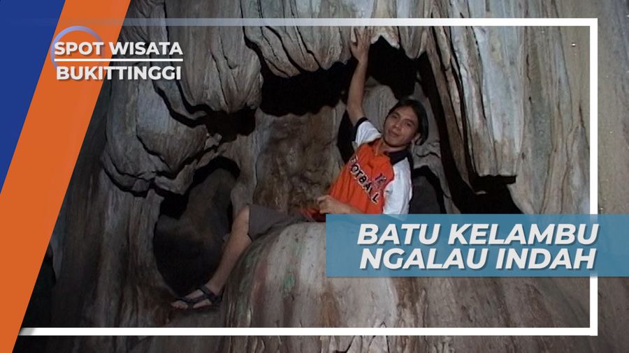 Eksotisnya Batu Kelambu di Ngalau Indah, Bukittinggi