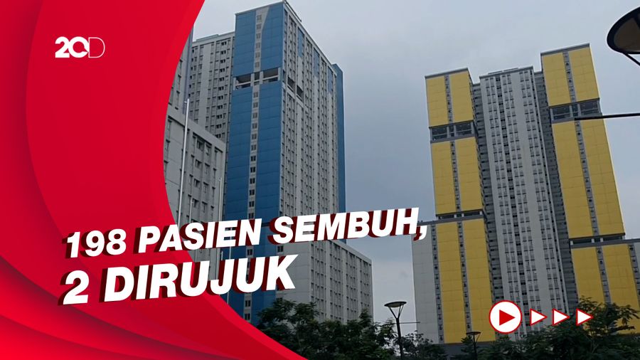 Update Pasien RSD Wisma Atlet 15 Juni 2021: Total 5.453 Orang