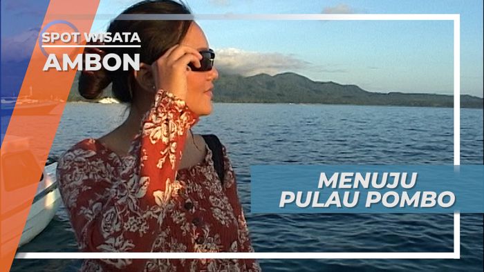Berperahu Menuju Pulau Pombo Maluku