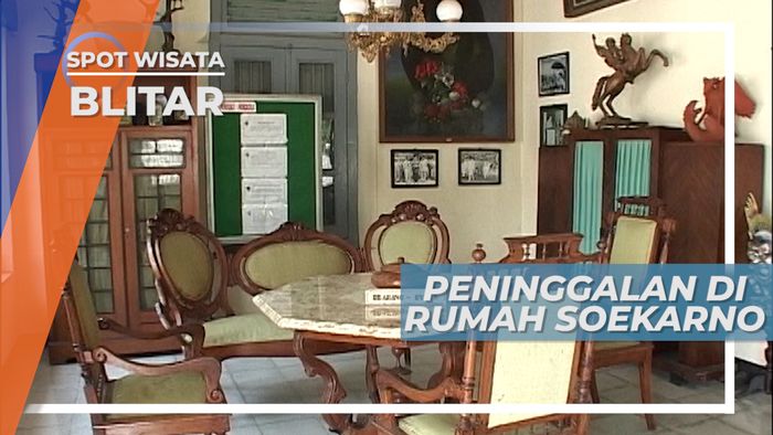 Barang-barang Peninggalan Bung Karno di Ndalem Gebang, Blitar