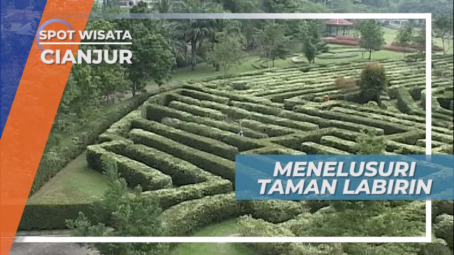 Menjajal Taman Labirin yang Menantang, Cianjur