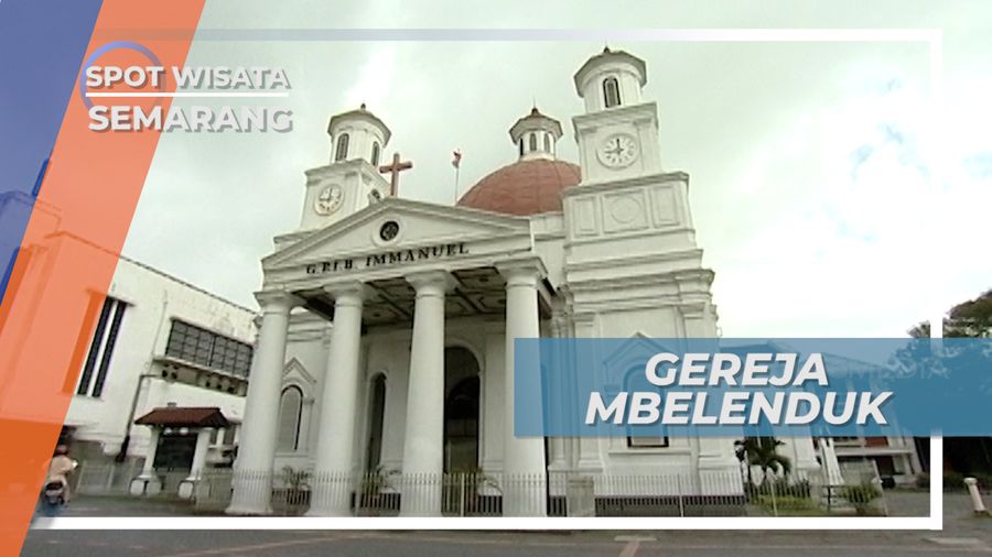 Gereja Mblenduk Semarang, Bangunan Kokoh Berarsitektur Kolonial