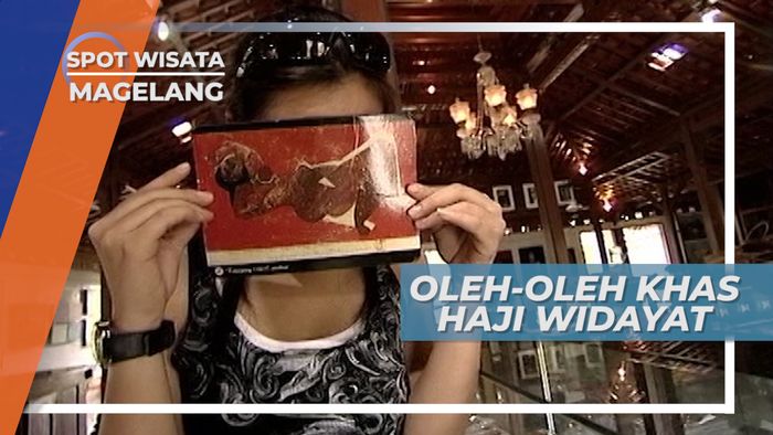 Cinderamata Beraroma Seni Lukis Karya Haji Widayat, Buah Tangan Khas Magelang