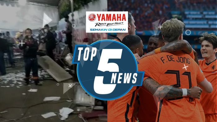 Top 5: Pos Penyekatan di Suramadu Dirusak, Belanda Gilas Austria 2-0