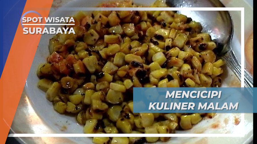 Pedas Manis Jagung Serut, Sensasi Jajanan Lezat di Surabaya