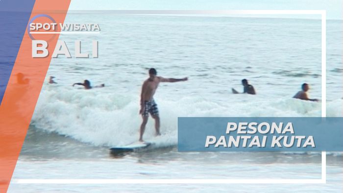 Serunya Berselancar di Pantai Kuta, Bali