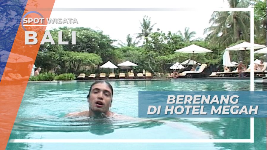 Berenang di Penginapan Mewah Bali