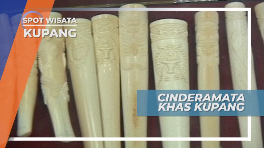 Belanja Cinderamata Berbahan Gading Khas Kupang, Nusa Tenggara Timur