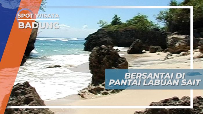 Santai Sore di Hijaunya Air Pantai Labuan Sait, Bali