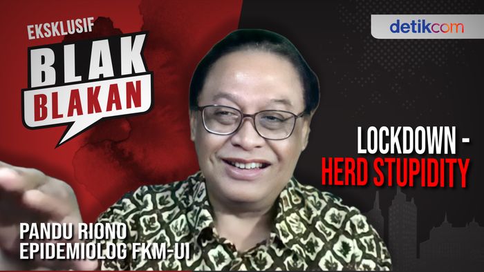 Blak-blakan Dr Pandu Riono, Fokus Ekonomi - Abai Pandemi 