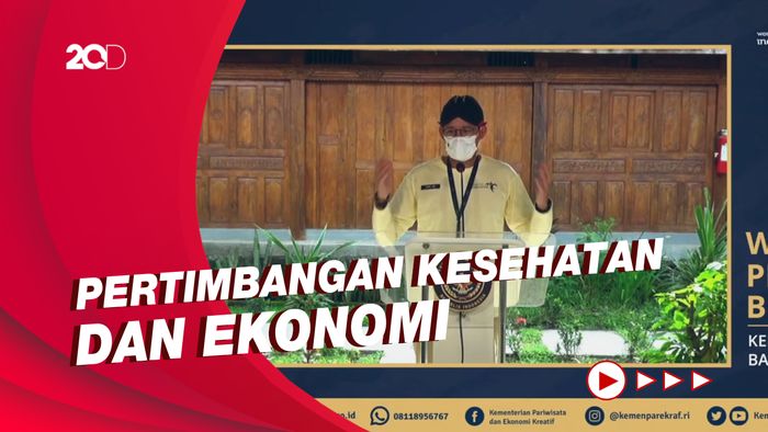 Work From Bali Tuai Kecaman Para Ekonom, Ini Kata Sandiaga