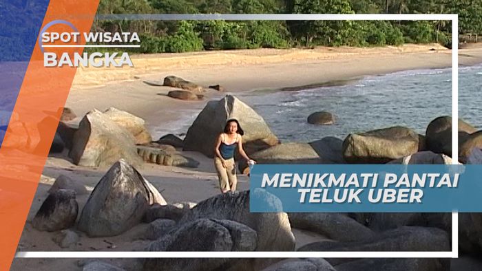 Menikmati Pantai Teluk Uber, Destinasi Bahari Favorit Warga Bangka Belitung