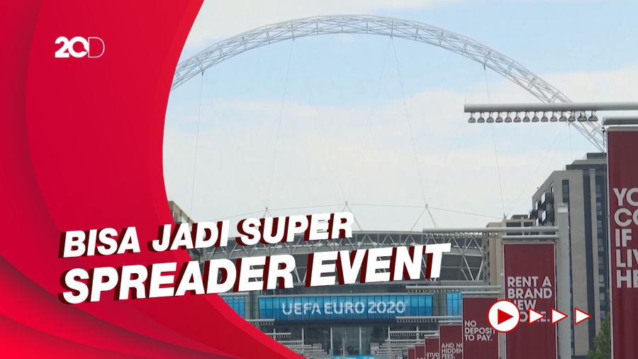 WHO Soroti Keputusan Inggris Izinkan 60 Ribu Fans Nonton di Wembley