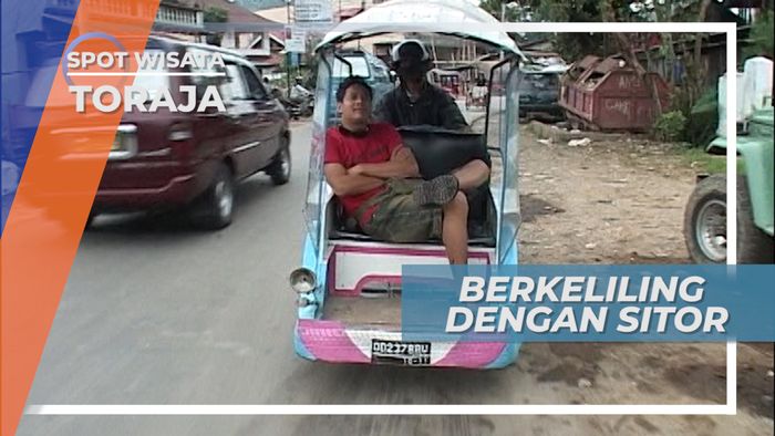 Berkeliling Kota, Menikmati Udara Segar Toraja Dengan Naik Sitor