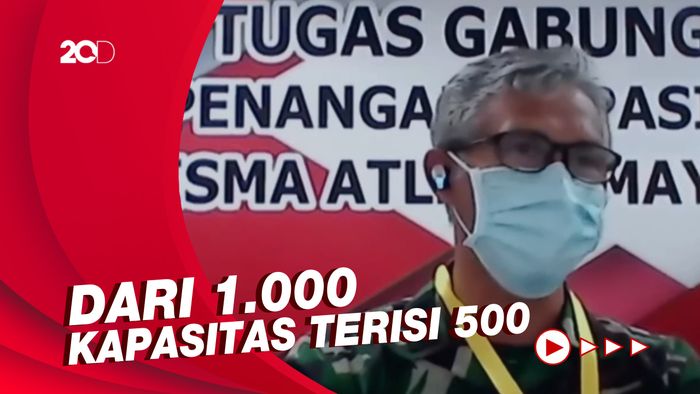 Rusun Nagrak untuk Isoman Pasien Corona Telah Terisi 50%