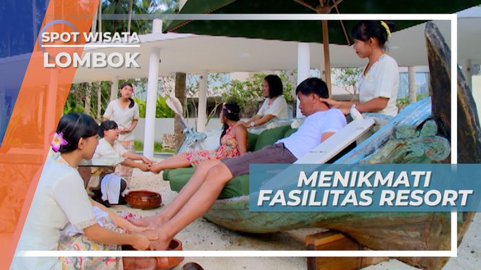 Bersantai Menikmati Fasilitas Resort Mewah, Lombok