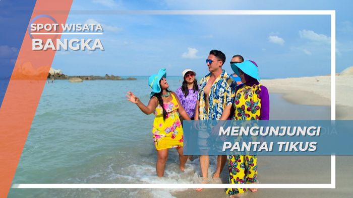 Berkunjung ke Pantai Tikus Pulau Bangka Menikmati Udara Sejuk