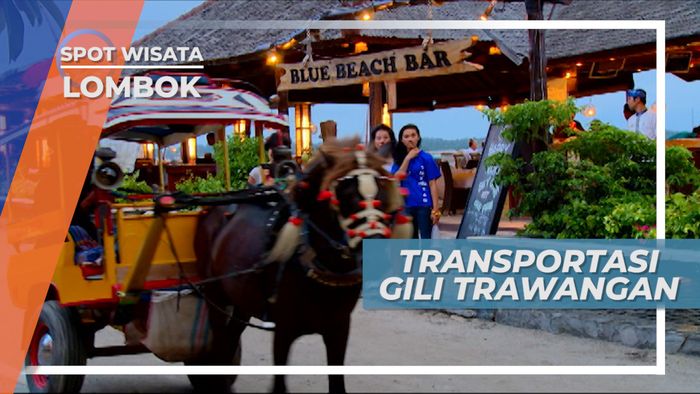 Cidomo, Alat Transportasi Gili Trawangan Lombok Sejenis Delman
