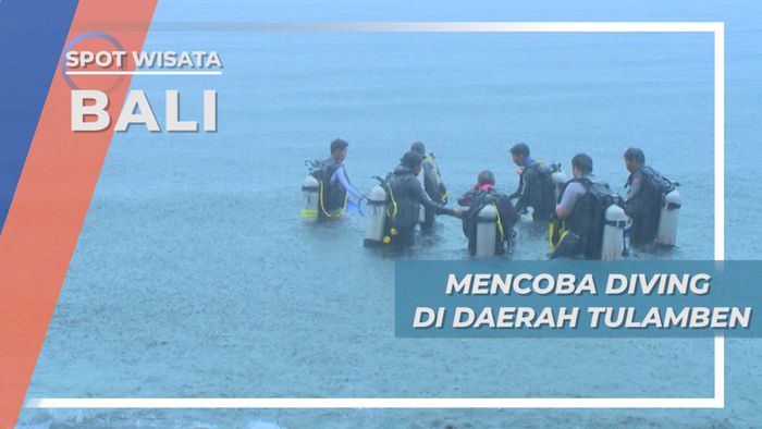Tulamben, Hujan Lebat Tak Menghalagi Menyelam di Surganya Penyelaman Bali