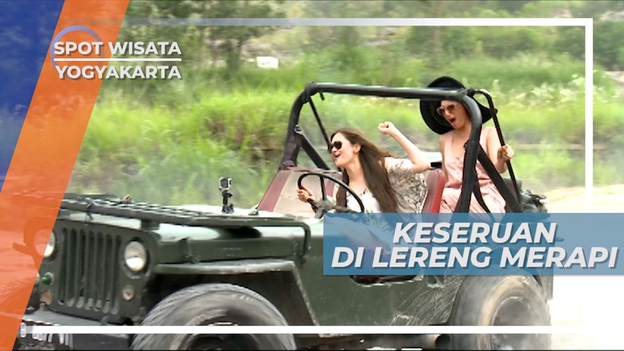 Serunya Menjelajah Lereng Merapi Dengan Naik Jeep, Yogyakarta