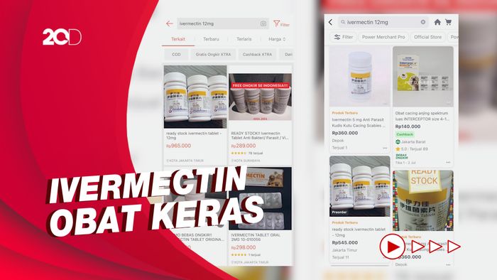 Hati-hati! Jangan Sembarangan Beli Ivermectin di e-Commerce