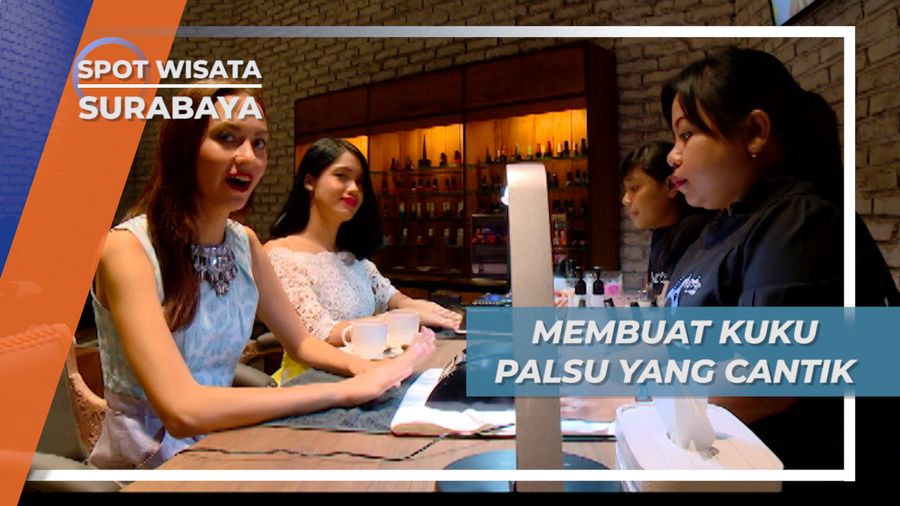Padu Padan Warna Cantik dan Motif Unik Nail Art, Surabaya
