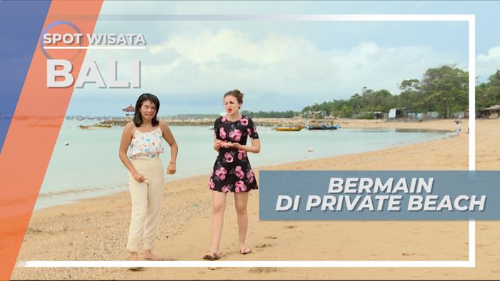Seru-seruan Bermain Air di Private Beach Sanur, Bali