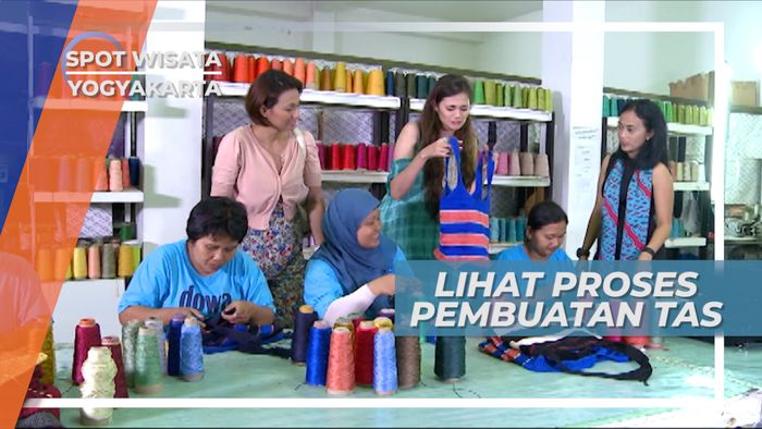 Tas Rajut, Pembuatan Cinderamata Cantik Indah Khas Yogyakarta