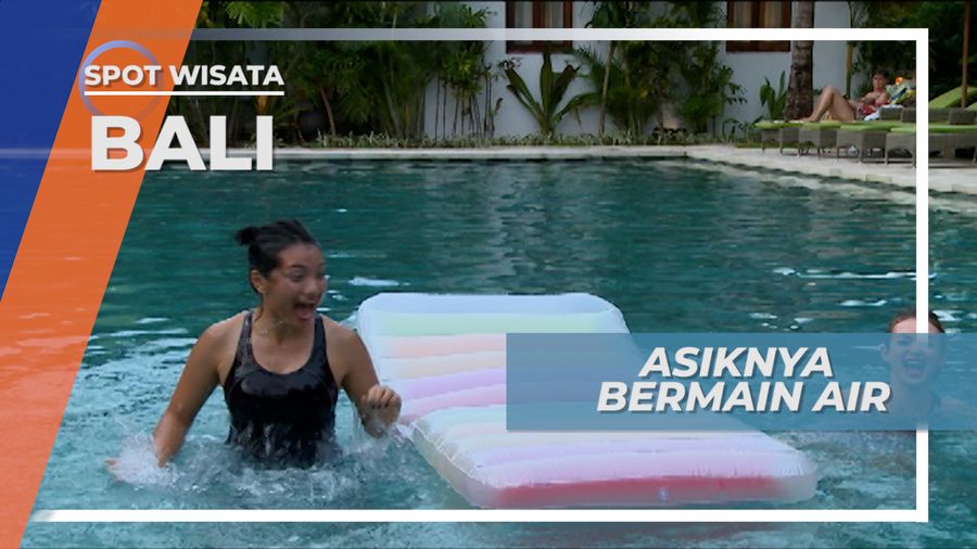 Berenang di Kolam Renang Villa Bali