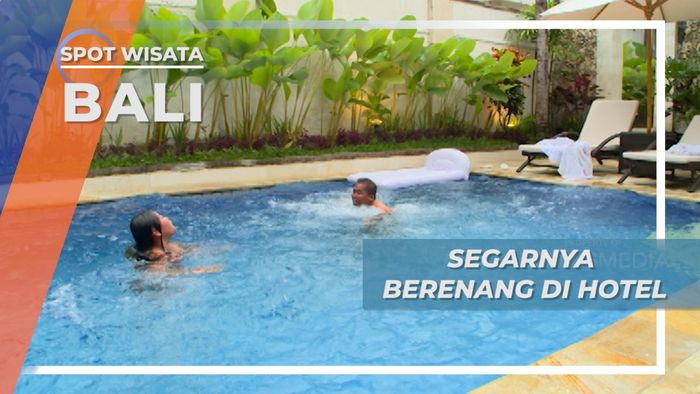 Segarnya Bermain Air di Kolam Renang Penginapan Bali