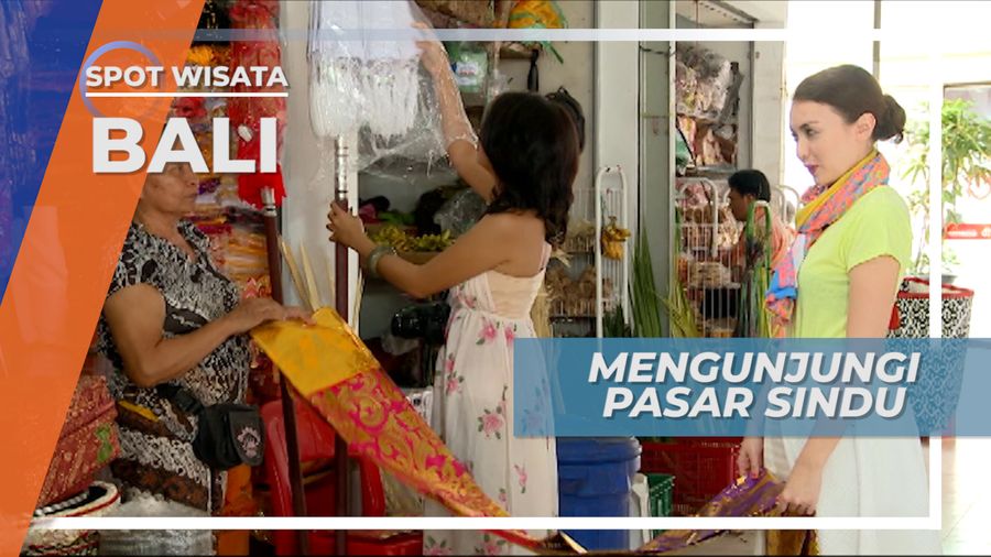 Mengunjungi Pasar Tradisional Sindu, Bali