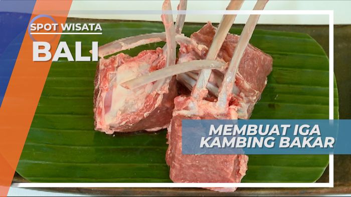 Membuat Iga Kambing Bakar Bumbu Genap, Kuliner Mantap Khas Bali
