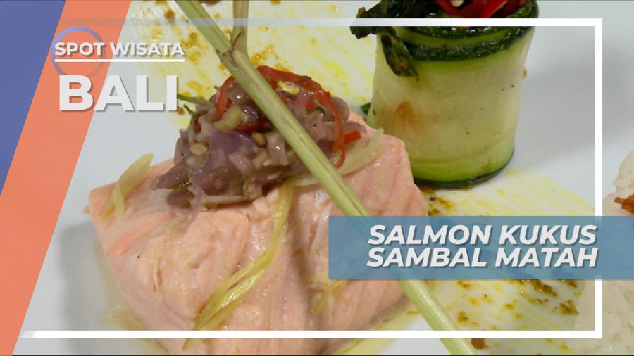 Memasak Salmon Kukus Sambal Matah Mudah Nikmat dari Bali