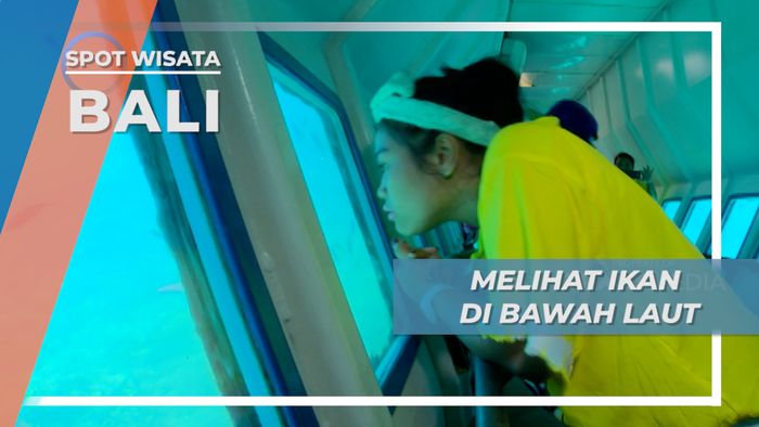 Menikmati Keindahan Bawah Laut Bali Dari Dalam Kapal